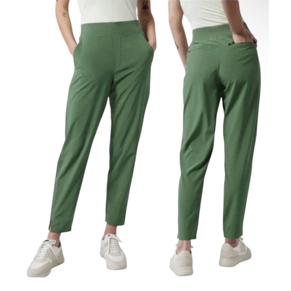 Athleta Brooklyn Ankle Pant Green Size 10